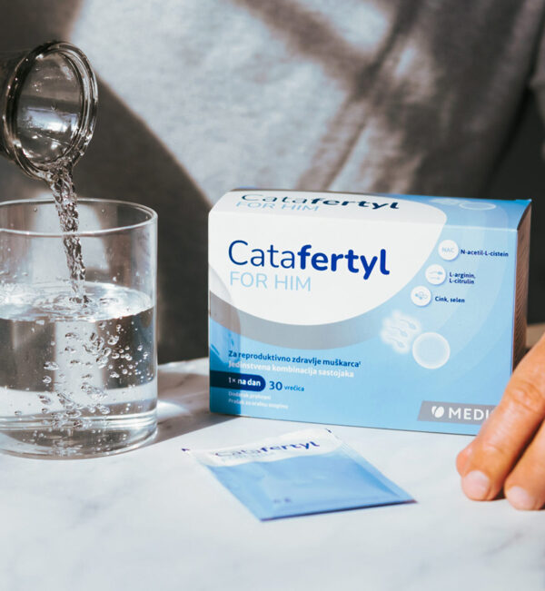 Koja je uloga odabranih vitamina i minerala u proizvodu Catafertyl FOR HIM?